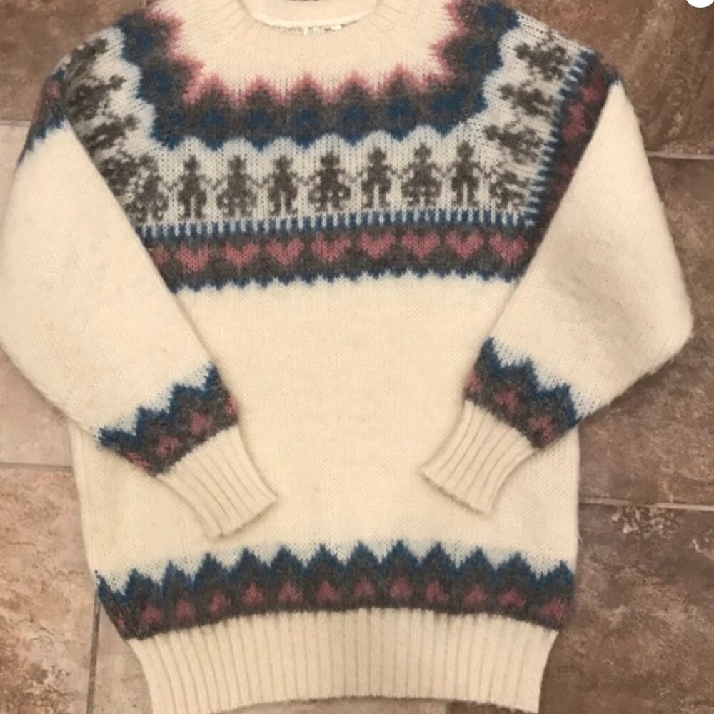Vintage rare! Alafoss Icewool wool sweater XS
